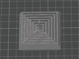 square 7 sided fidget