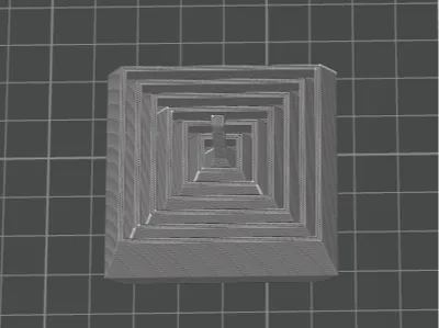 square 7 sided fidget