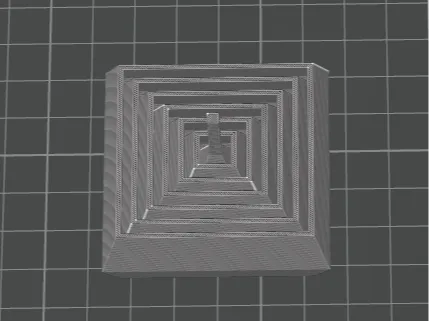 square 7 sided fidget