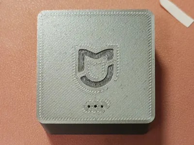 Mi Home Temperature and Humidity Sensor 2 screenless box, can hold 4 AAA batteries, no battery springs needed