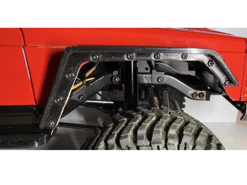 1/10 cherokee hardbody high clearance fenderflares