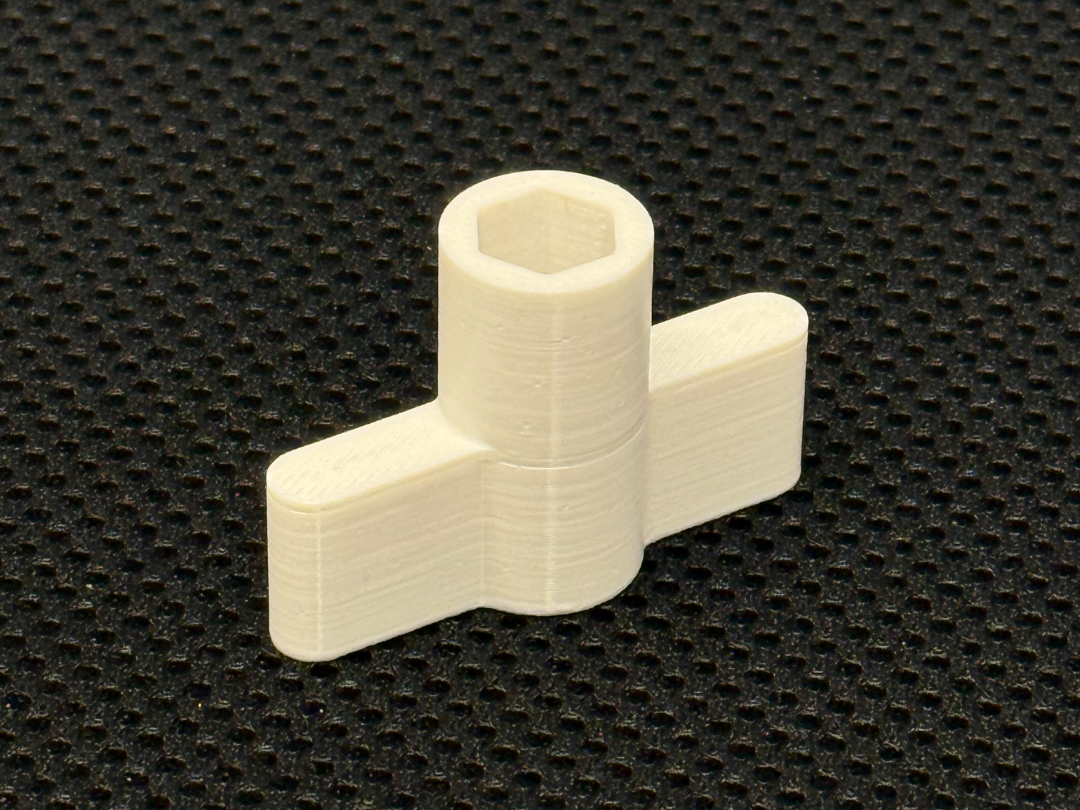 Fully Parametric T-Handle Nut Driver / Wrench