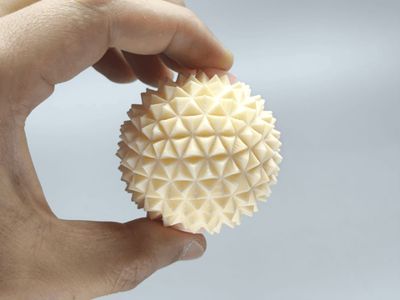 Spiked Soothing Massage Ball Fidget Spinner (Stress Relief, Anti-itch Gadget)