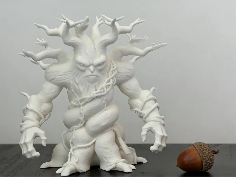 Treant Elf Figurine Model - Free 3D Print Model - MakerWorld