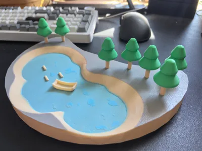 IKEA Miniature Lake