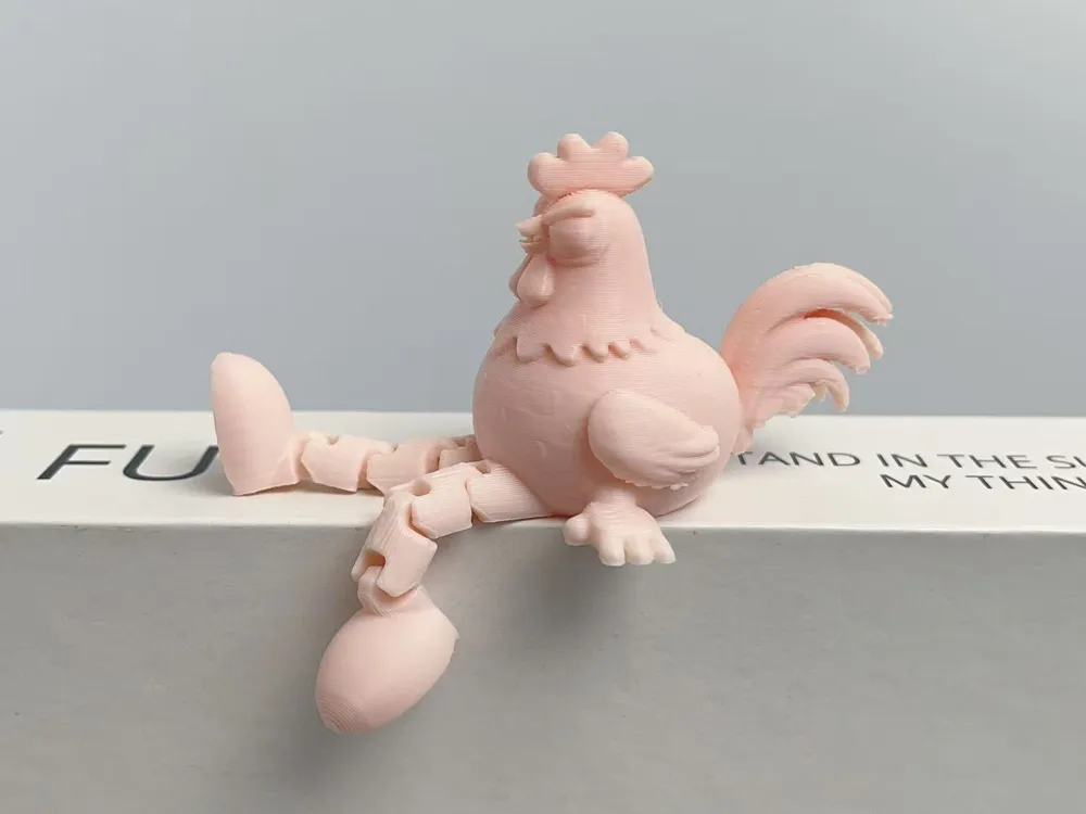 Amazing Articulated Rooster Desktop Assistant / Computer Ornament ...