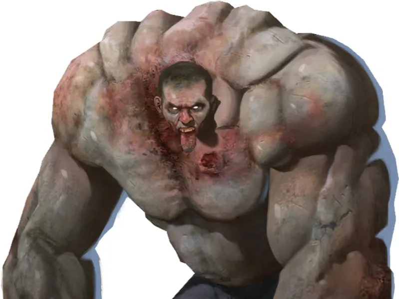 求生之路2坦克 L4D2 TANK模型hi3d创作