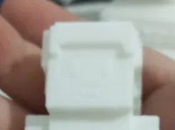 block man keychain