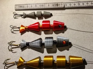 modular fishing lure - hardbait swimbait wobbler