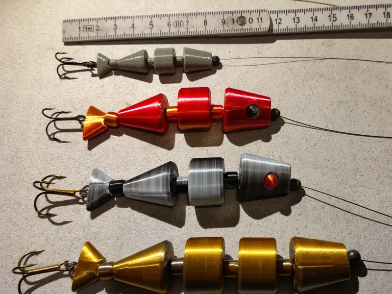 modular fishing lure - hardbait swimbait wobbler