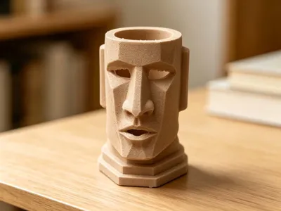 Figurine Pen Holder