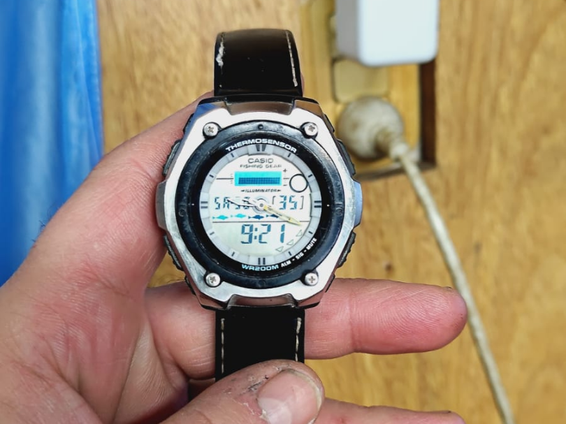 Aro superior Reloj Casio 5056AQW-101