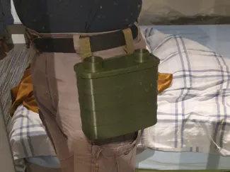 Große Gasmasken Filterbox 