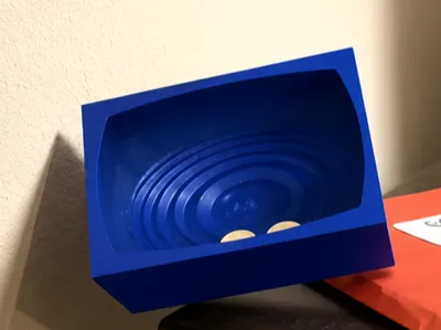 Bedside throw container