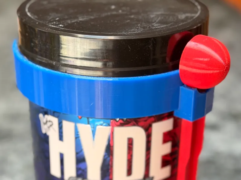 Parametric Scoop Holder — Custom Fit