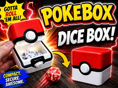 PokeBox Dice Box