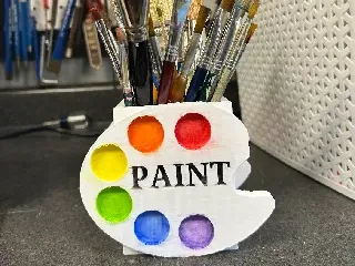 Paintbrush Organizer