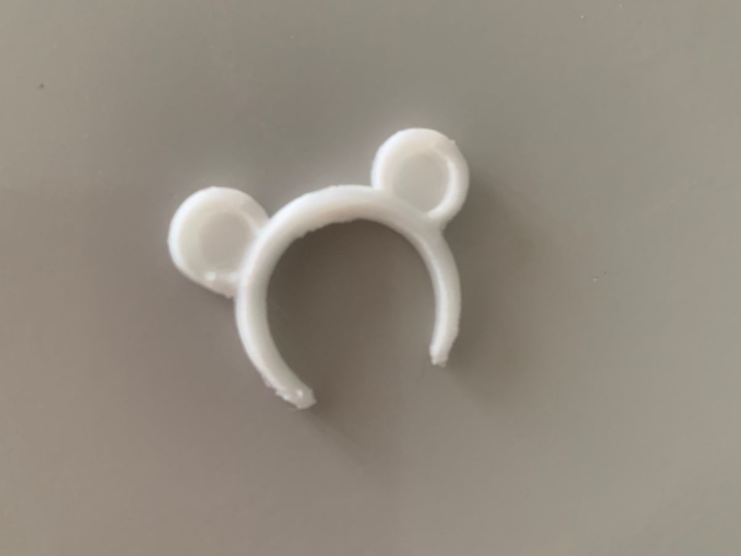 Mini tiara Urso