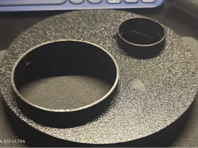 40mm, 75mm to 150mm fan exhaust adapter ring