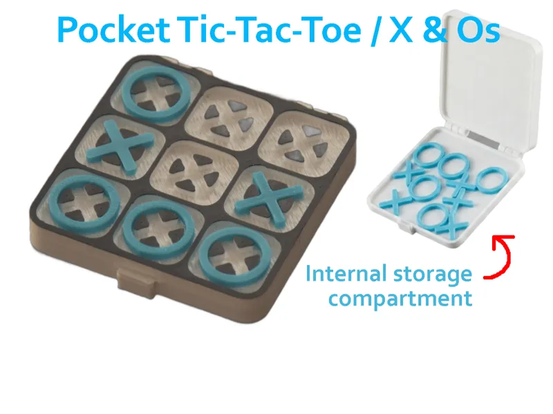 Pocket Mini Tic-Tac-Toe | Travel fun game