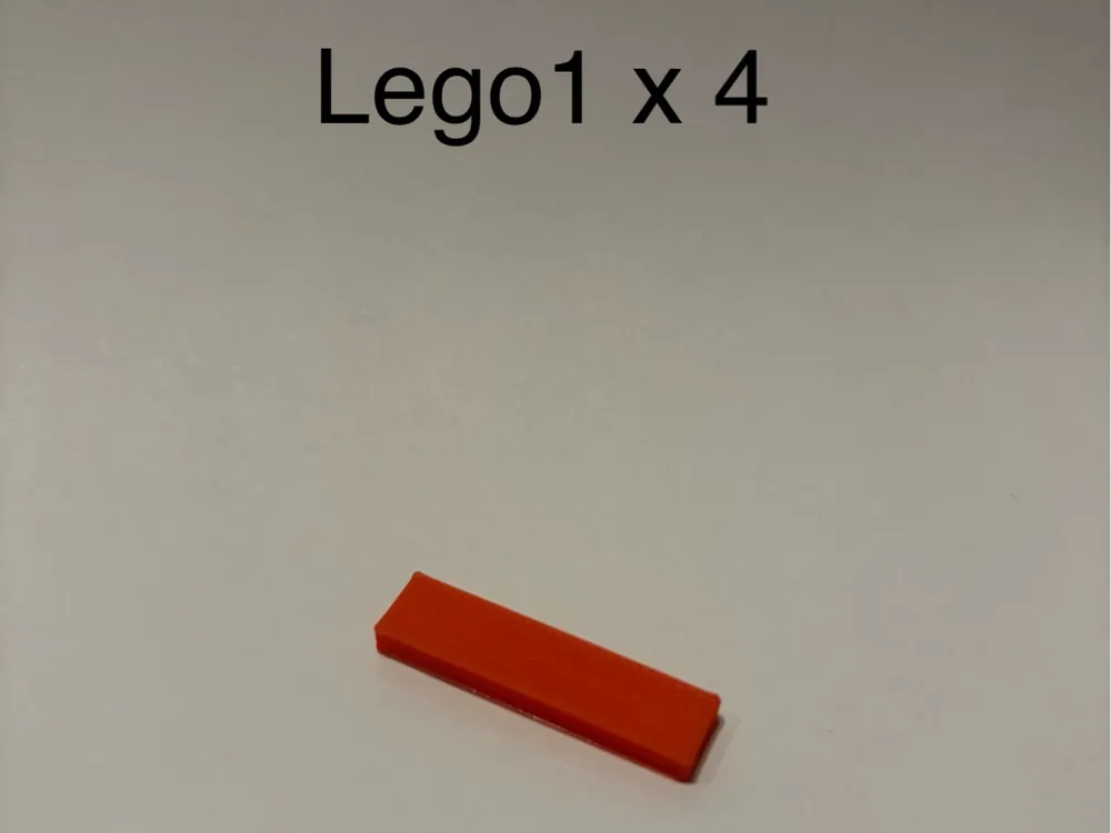 Block 1x4 drawing - Free 3D Print Model - MakerWorld