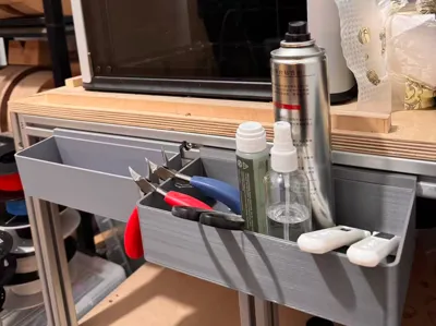 MAX Version Storage Box for 40 Aluminum Profiles