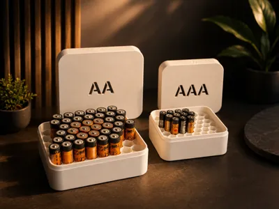 battery storage organizer