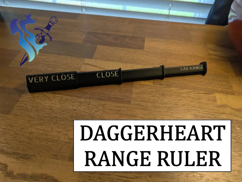 Daggerheart Telescoping Range Ruler