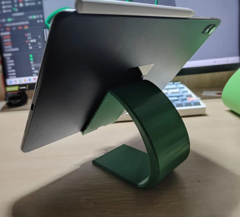 Minimalist Phone and Tablet Stand - Free 3D Print Model - MakerWorld