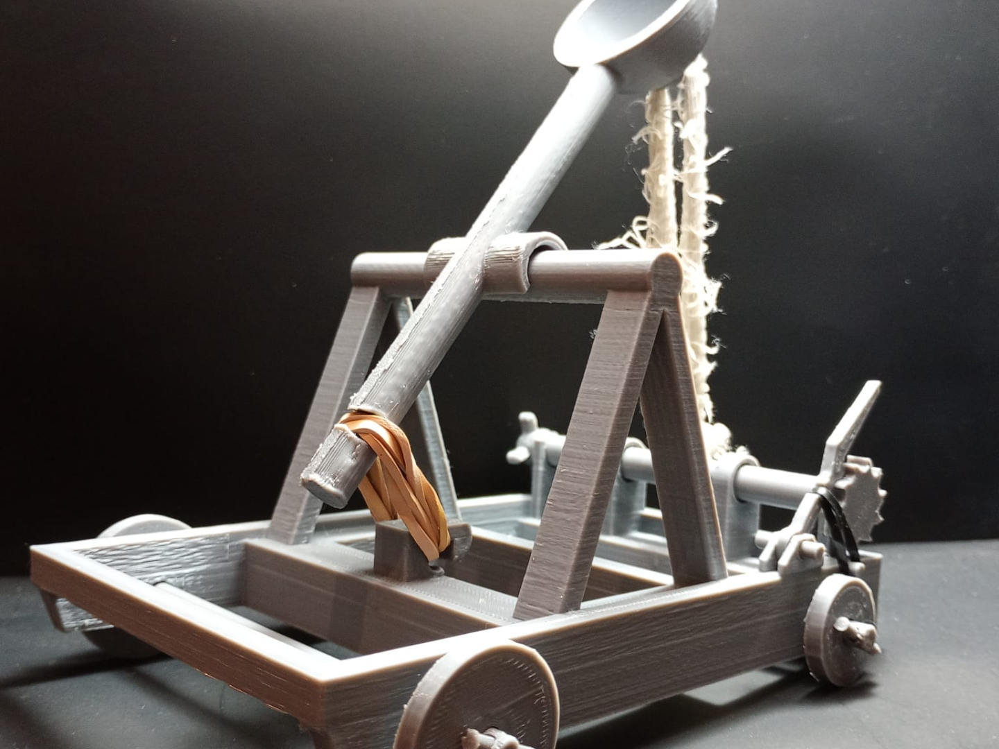 Mini Catapulta medieval