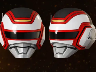 O fantástico Jaspion capacete  (Helmet)