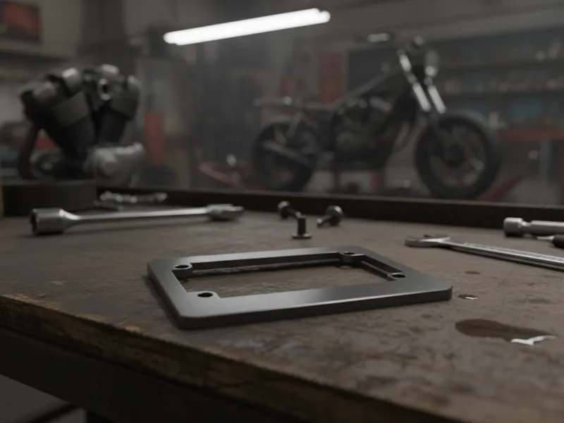 USA Motorcycle license plate cover 