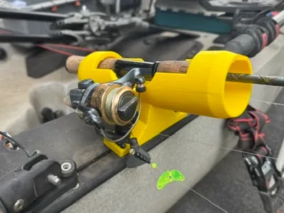 Kayak T-Track Rod Holder