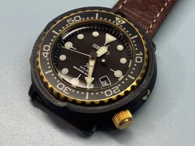 Seiko Golden Tuna Shroud for SNE498