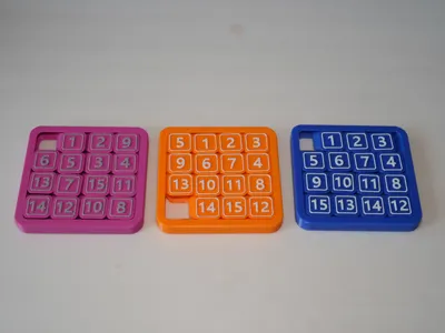 4x4 Number Slide Puzzle