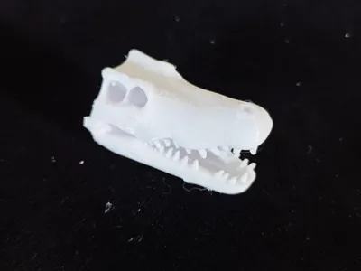 Archaeological Dig Animal Skull Model Crocodile Mammoth Bighorn Sheep Fossil Kids DIY Handmade Toy One-Click Print Colorable