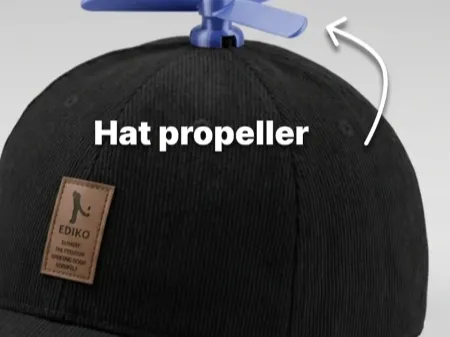 helice pour casquette 