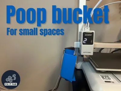 Filament Trash Can for small spaces