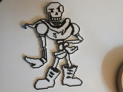 Papyrus 3D Pixelart