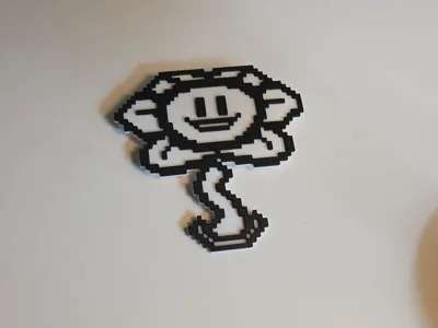 Flowey 3D Pixelart