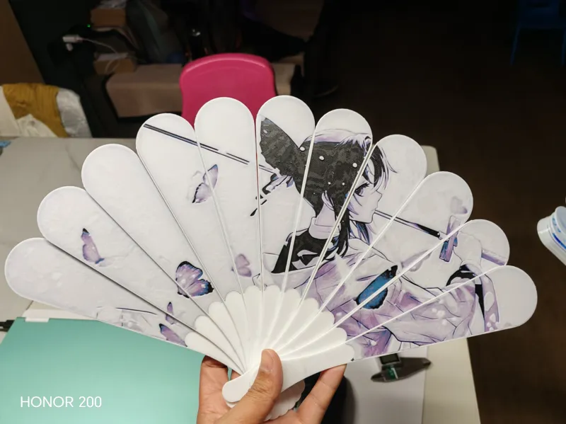 鬼灭之刃 蝴蝶忍 HueForge 折扇