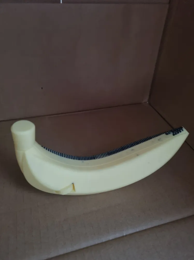 Banaliper: The vernier banana caliper for scale - Free 3D Print Model ...