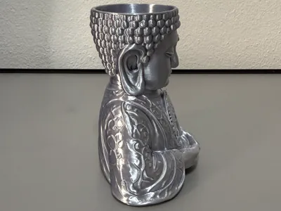 Buddha statue candle holder 