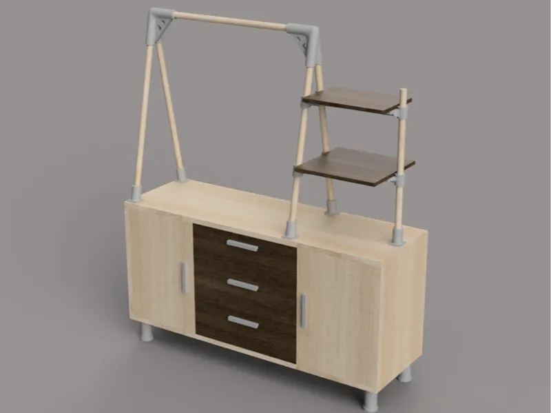 Portant de vêtements