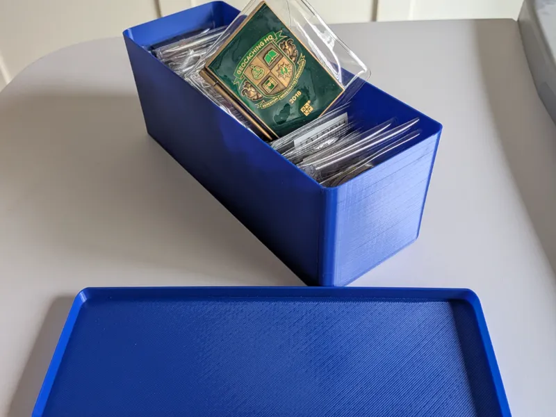 Geocoin Storage Box With Lid