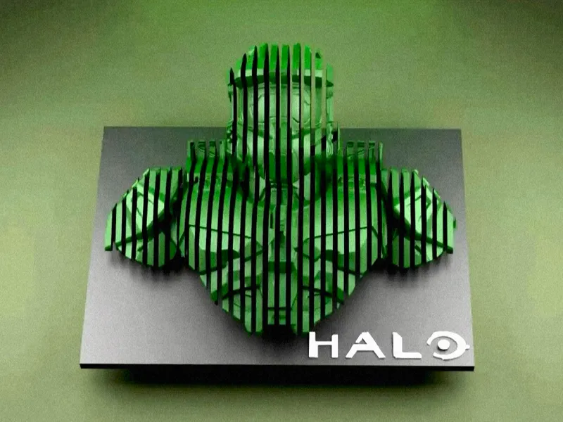 HALO "Master Chief" sliced effects