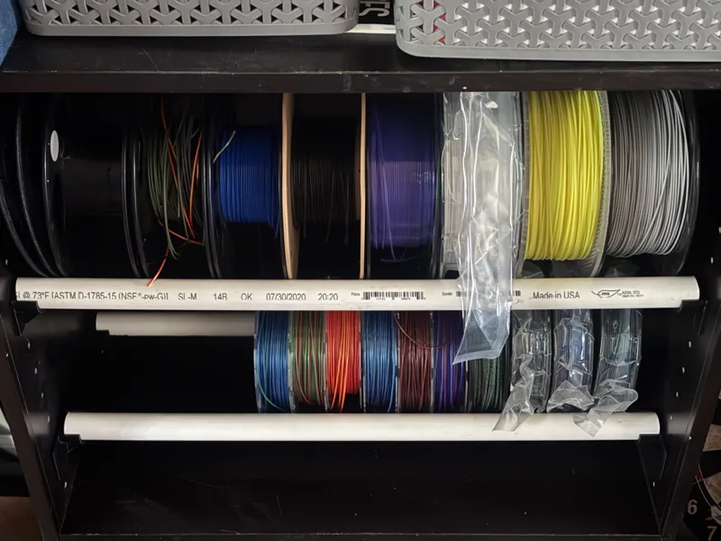 Filament PVC Shelf Brackets