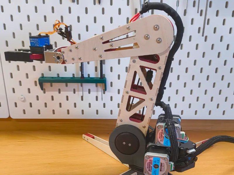 4-axis Robotic Arm - Reference only