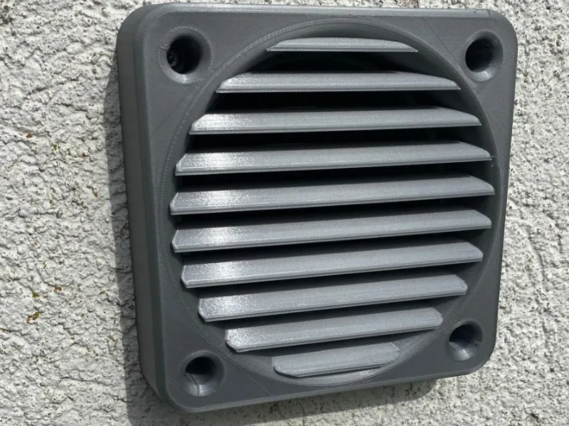Heat Pump Grill, Pipecover, Pipegrill,  diam 160mm