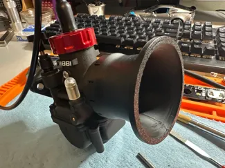 Nibbi 24mm Carb Velocity Stack / Intake Horn